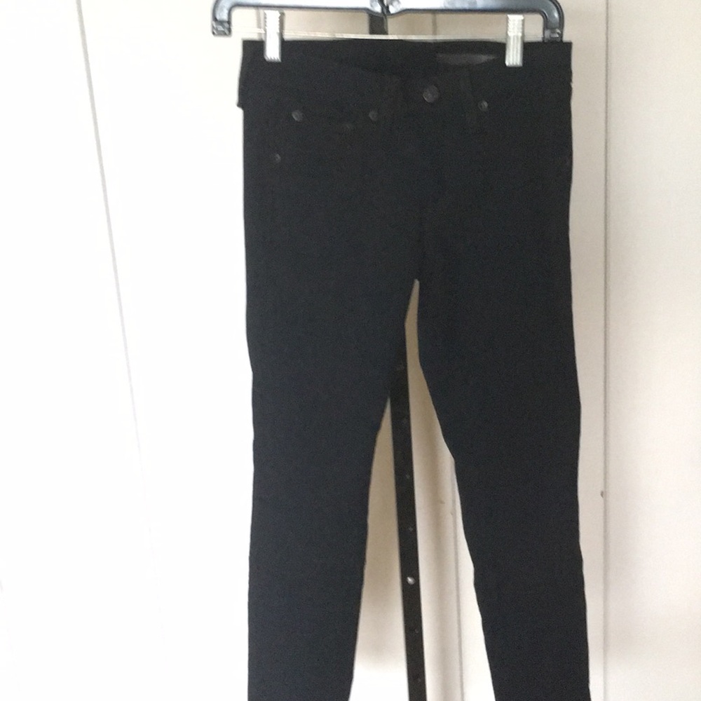 Rag and bone lace up calf navy jeans size 25